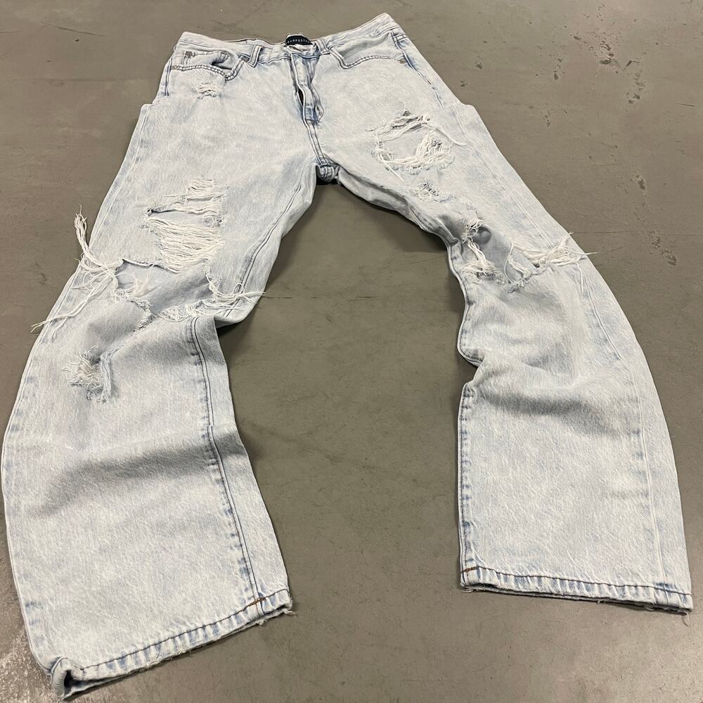 Y2K baggy ripped Aeropostale skater jeans 30x30
